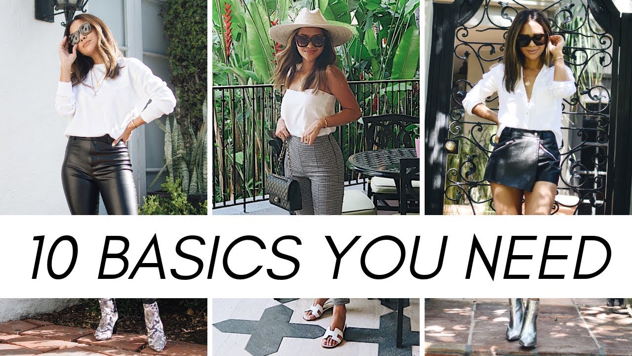 10 Wardrobe Basics You Need 2019