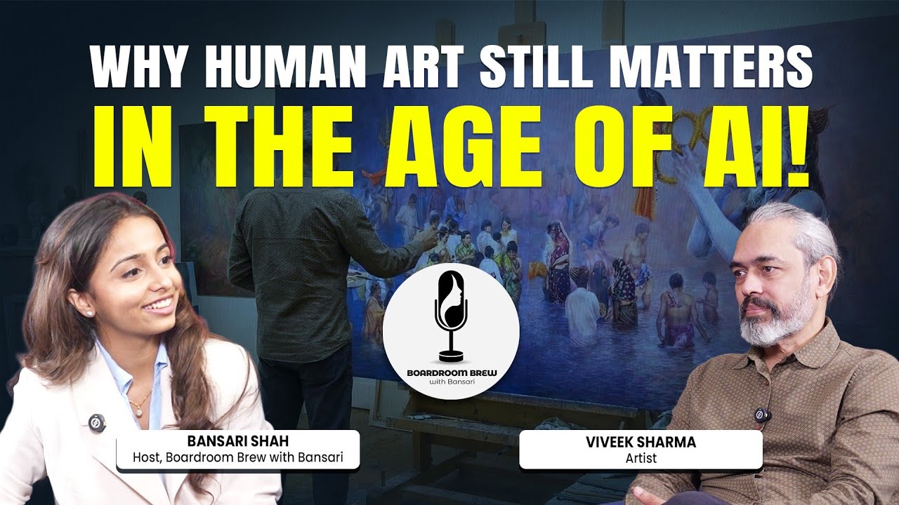 Can AI Replace Artists? The Truth About Creative Careers in India | Viveek Sharma x Bansari Shah