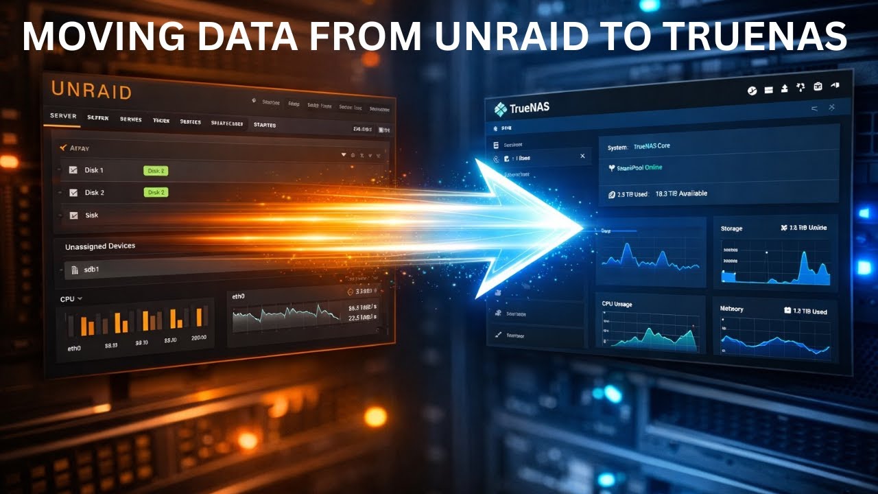 The Easiest Way to Move Data from Unraid to TrueNAS