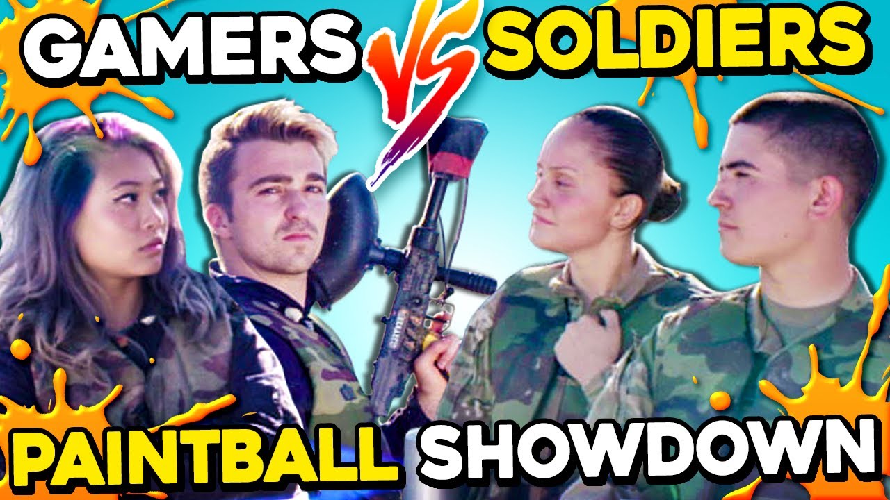 Gamers Vs. Soldiers Paintball Challenge | Rainbow Six Siege IRL