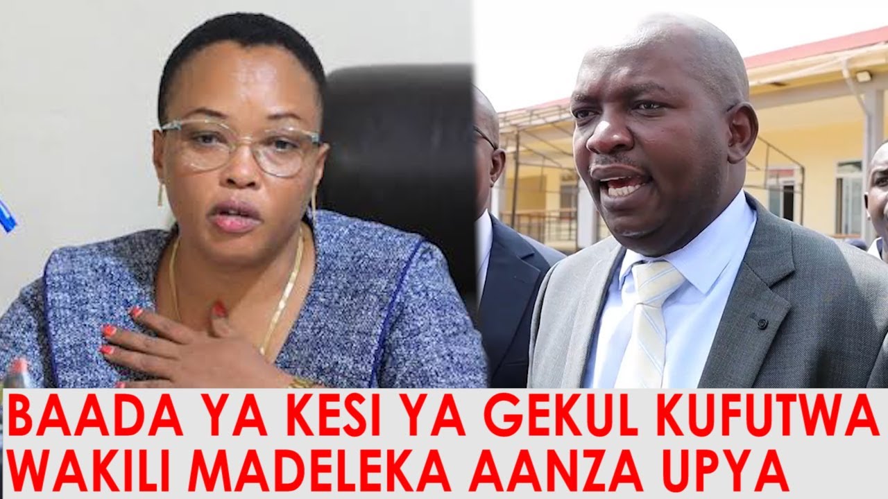 PAULINA GEKUL AFUTIWA KESI YA UNYANYASI DPP ASEMA HANA NIA WAKILI MADELEKA AWAKA VIKALI SANA