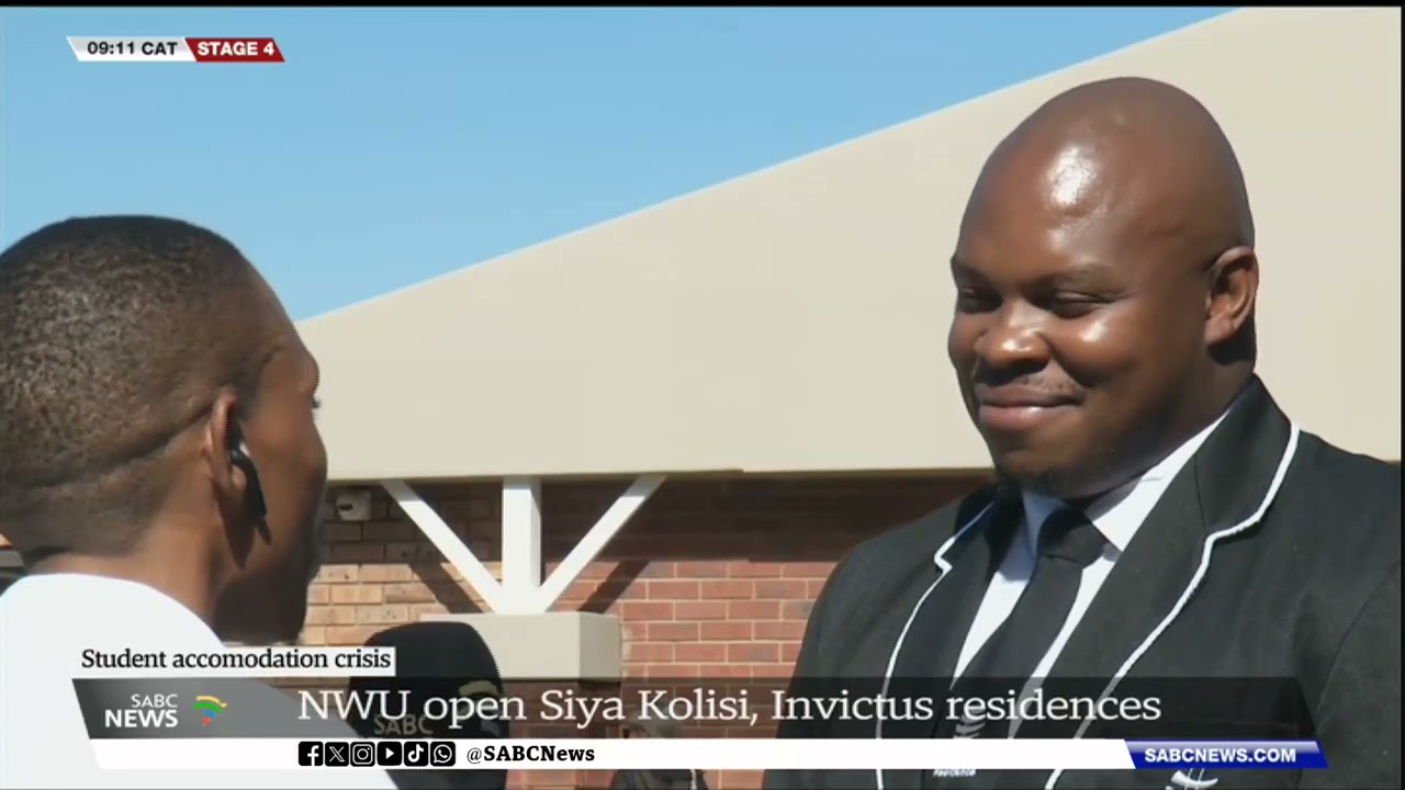 2025 Academic Year | NWU opens Siya Kolisi and Invictus residences to alleviate accommodation woes