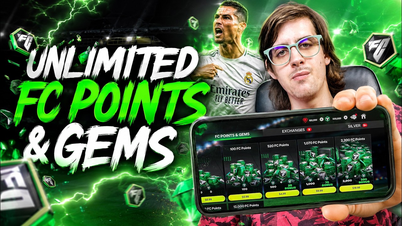 FC Mobile Free FC Points - How To Get FC Mobile 26 Unlimited FC Points on (iOS Android)