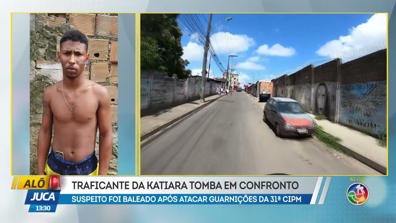 Traficante da katiara tomba em confronto | ALÔ JUCA | TV ARATU