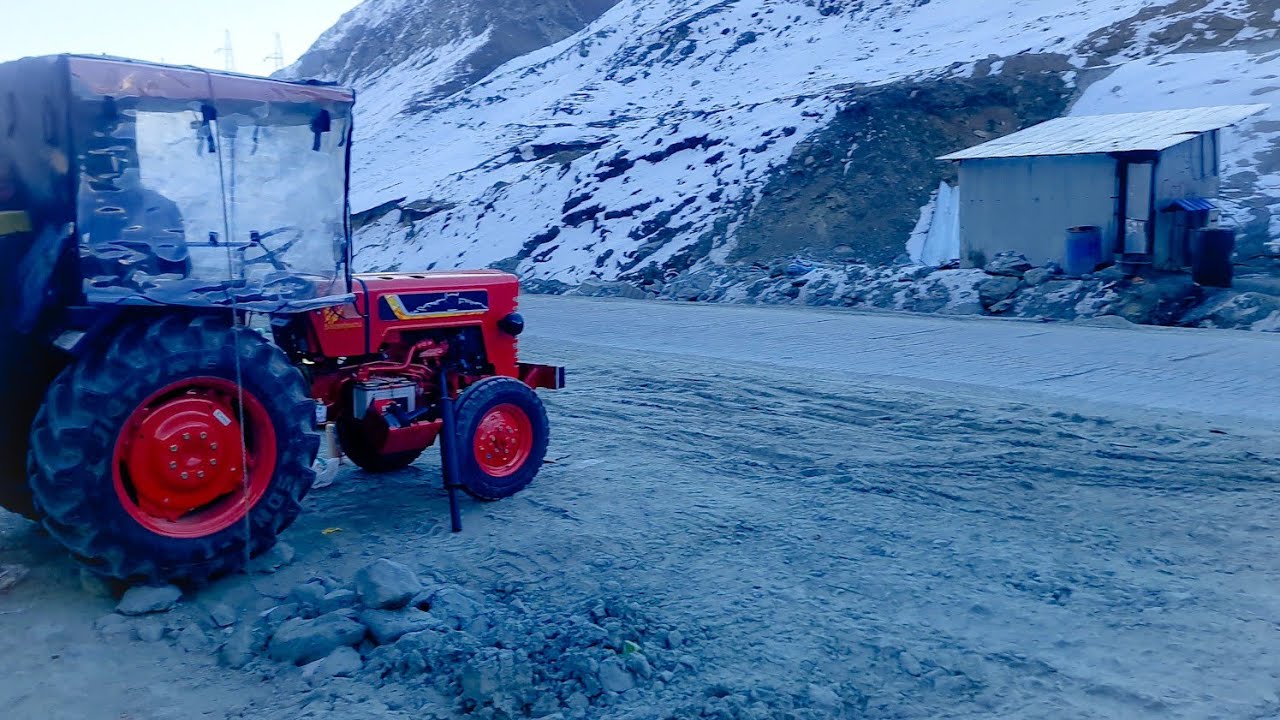 यहां बर्फ से चलता है ट्रैक्टर || All india tractor tour ♥️ #tractor #failboys