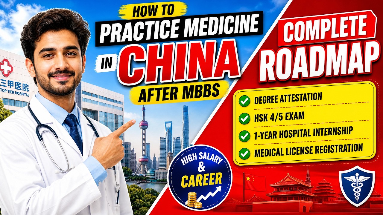 MBBS License in China Explained | Can Indian Students Practice in China After MBBS? | NMC Rules 2025