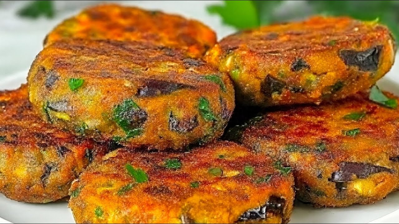 Eggplant, which drives everyone crazy! The best eggplant recipe! (Crispy eggplant slices!)