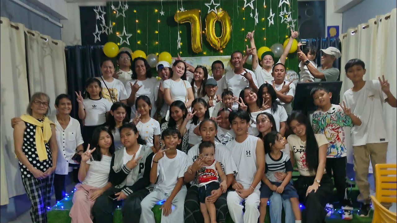 PAPA’S 70th BIRTHDAY 