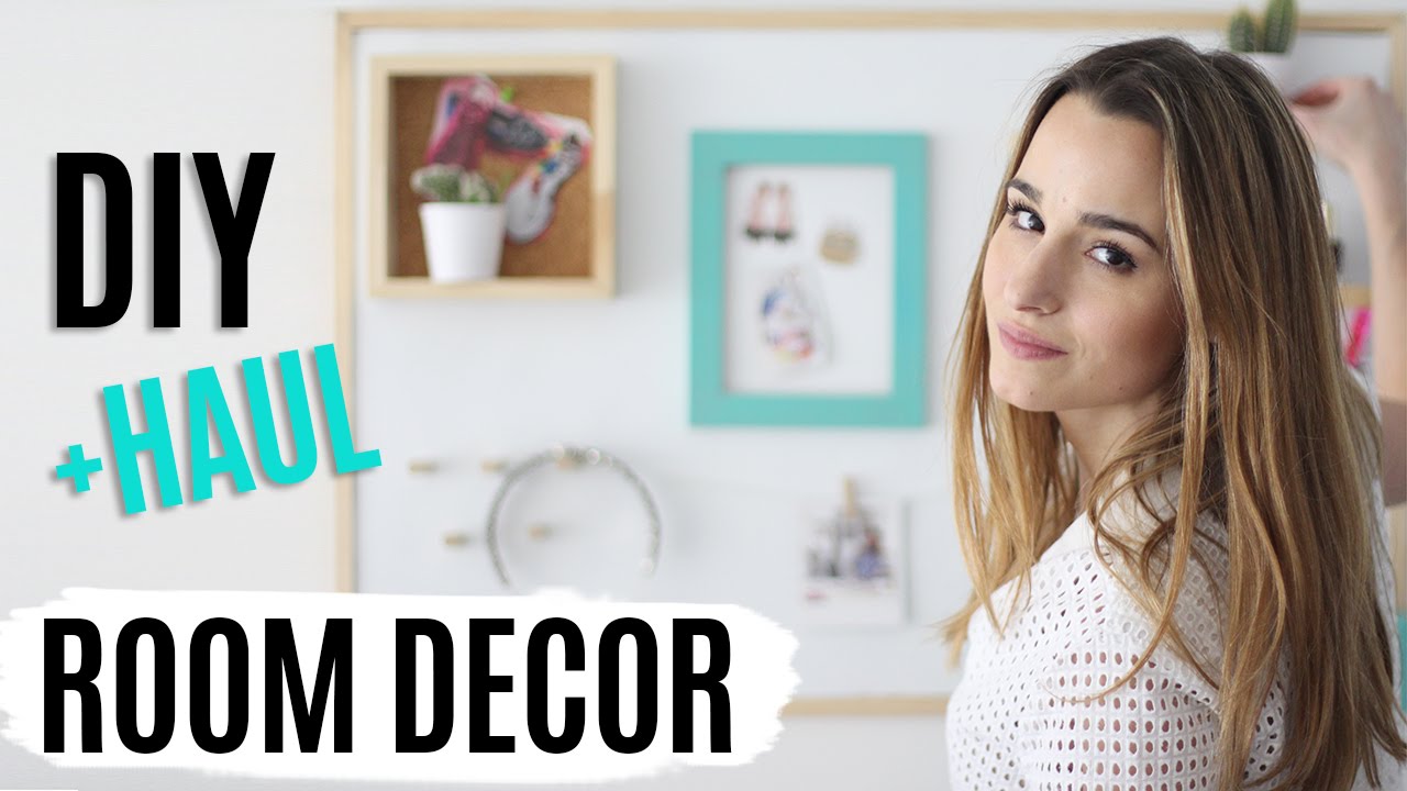 DIY Decora tu habitación fácil y low cost | + Haul deco