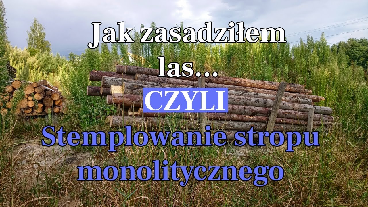 Jak wykonać zacięcie i stemplowanie stropu. Budowlaniec amator 