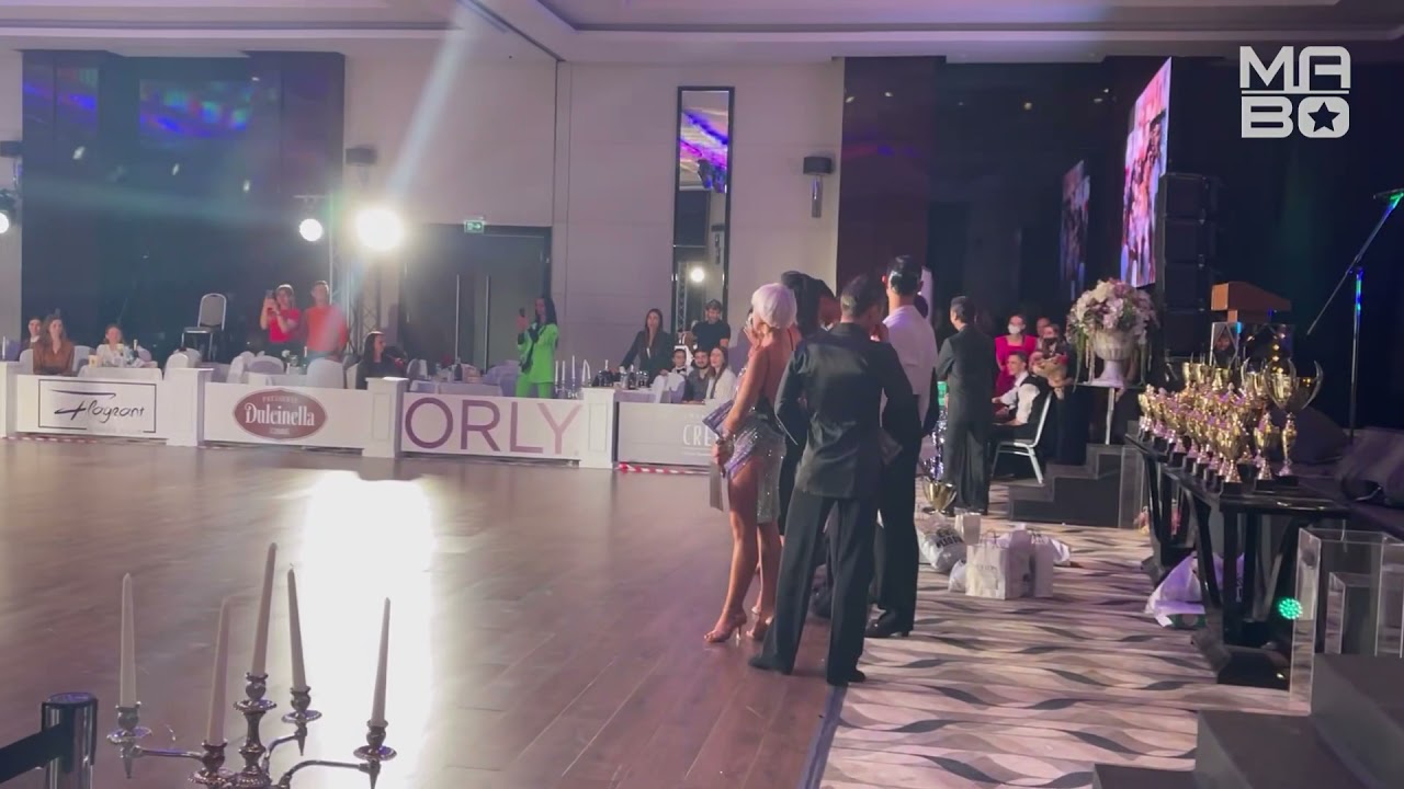 Dorin Frecautanu - Marina Sergeeva, Rumba honor dance Moldova dance festival chisinău