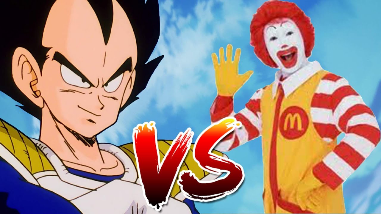 ドナルドvsベジータ【ドラゴンボール】