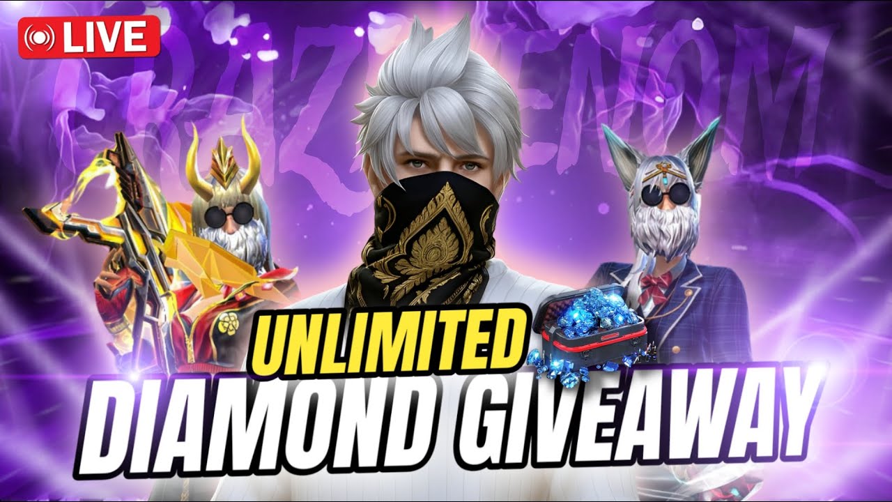FREEFIRE LIVE REDEEM CODE GIVEAWAY||LIVE CUSTOM ROOM ||TC| GIVEAWAY|| DIAMOND GIVEAWAY