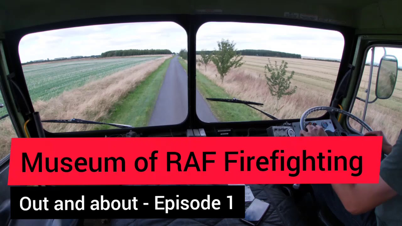 Museum of RAF Firefighting Official - Out and about Episode 1 - Thornycroft MK9 Pure Sound
