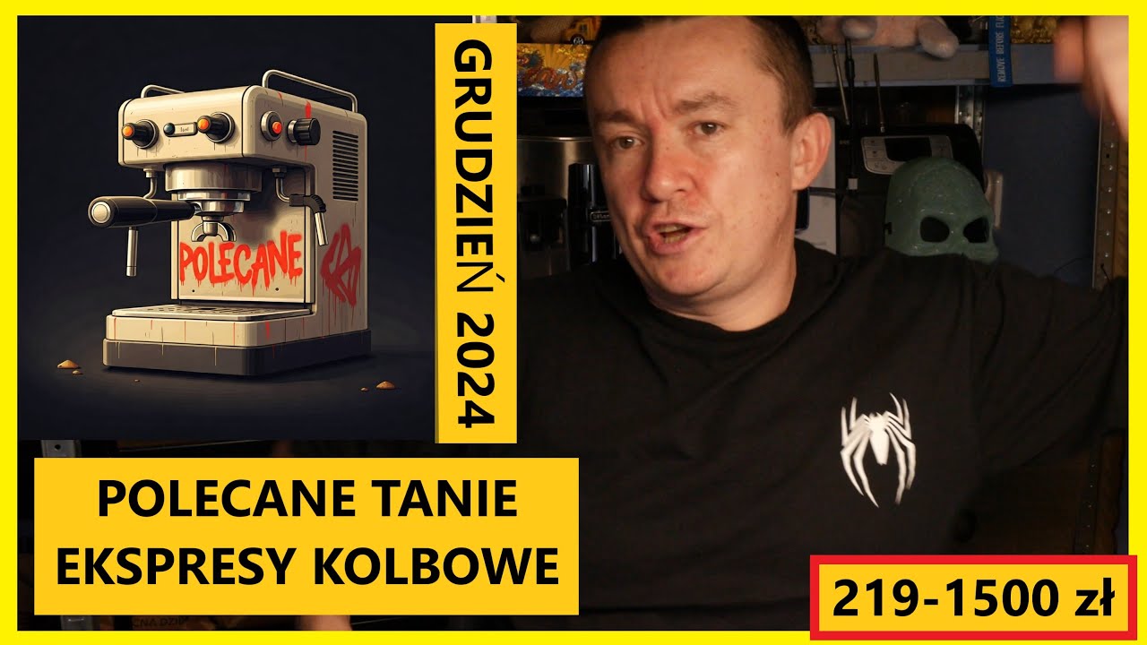 TANIE ekspresy KOLBOWE  mój RANKING [grudzień 2024] i omówienie