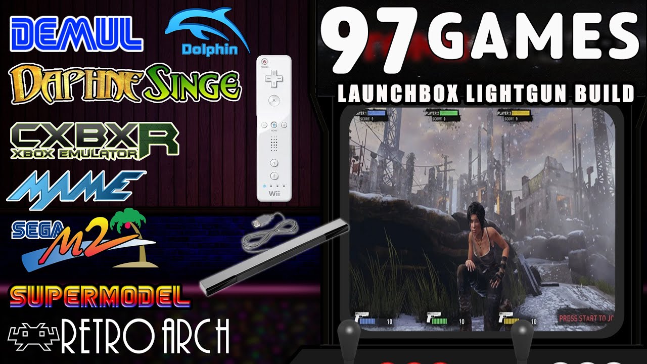 Launchbox Lightgun Build Showcase 2023 (97 Games) - Donell HD