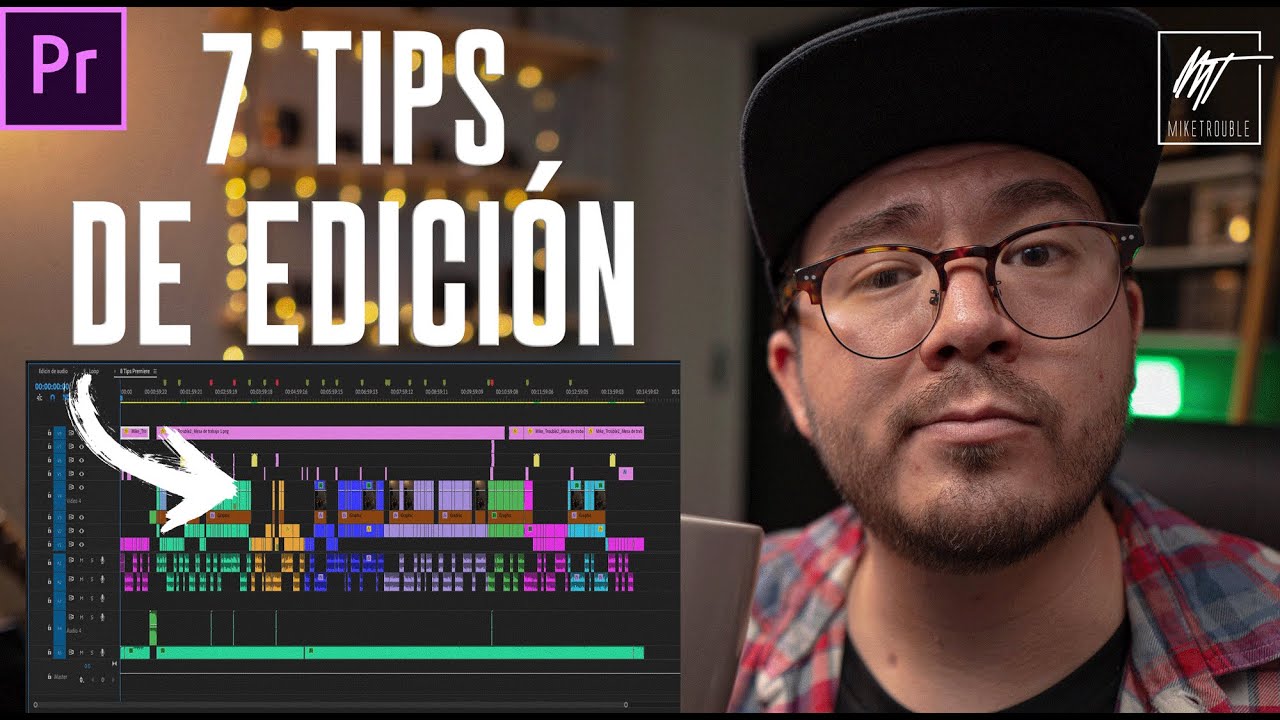 💻🎥 EDITA MÁS RÁPIDO con estos 7 Tips en PREMIERE PRO 🎞⌨️