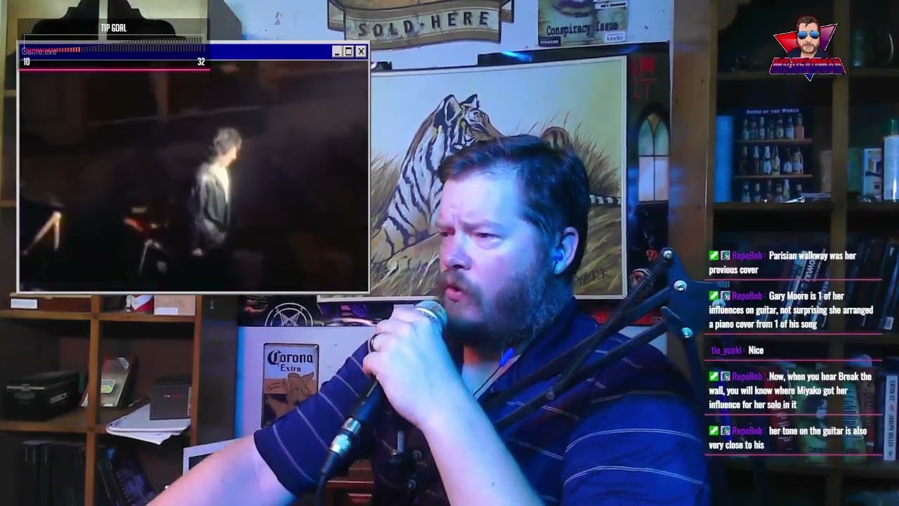 Miyako (LOVEBITES) Etude Op 23 - (Gary Moore) The Loner Reaction