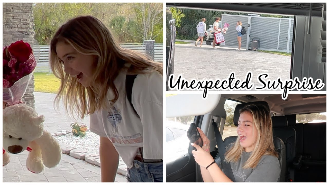 THE MOST UNEXPECTED SURPRISE FOR ALISSON|VLOG