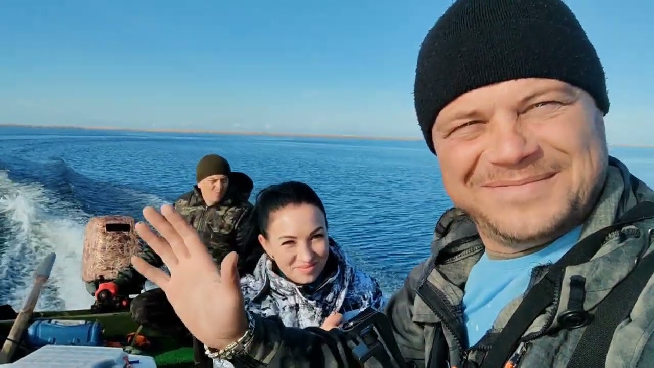 РЫБАЛКА НА ЛИМАНЕ!ПОГОДА НЕ ПОДВЕЛА!НА ЛОДКЕ В ЩУЧЬИ МЕСТА!