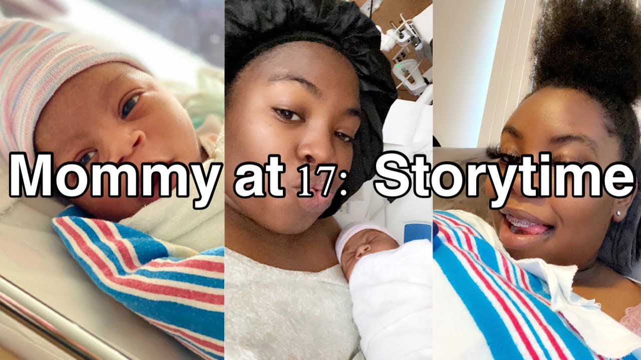 I DIDN’T KNOW I WAS PREGNANT ! Cryptic Pregnancy!!? | MOMMY AT 17 !