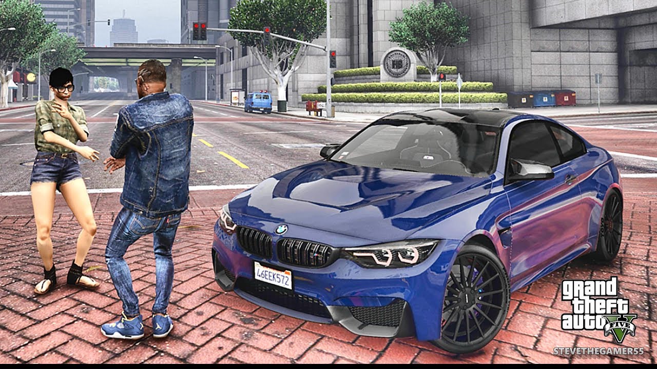 Let's go to work| Day 150 BMW M4 Test drive | GTA 5 PC Real Life Mods IRL|