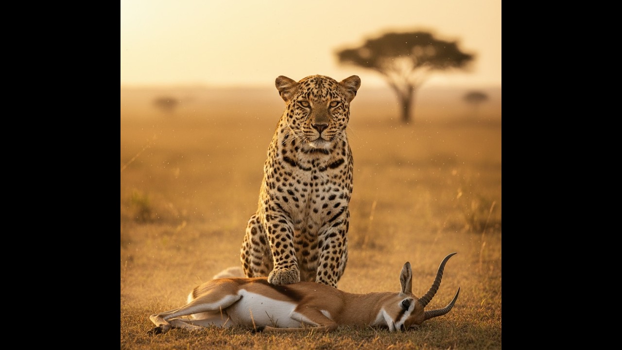 PART1 The Leopard Who Learned Discipline – A Life-Changing Animal Story