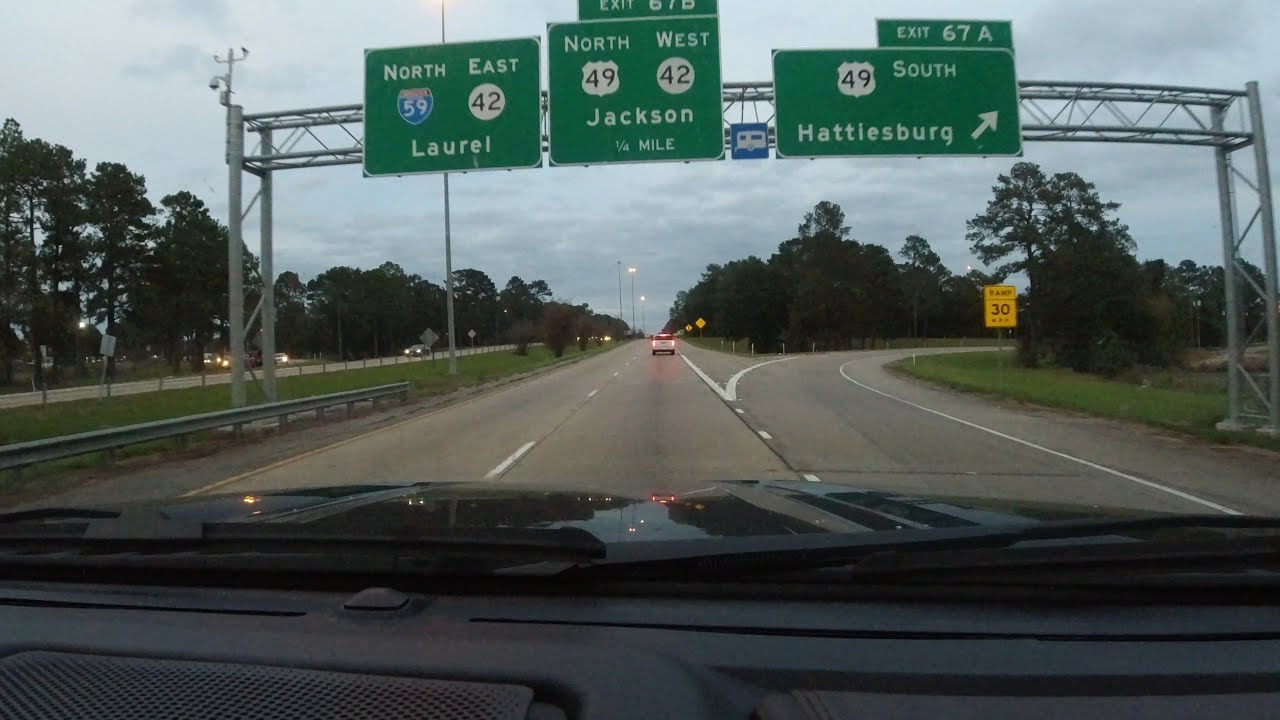 Drive To BPS | Biloxi to Jackson Mississippi |  ASMR