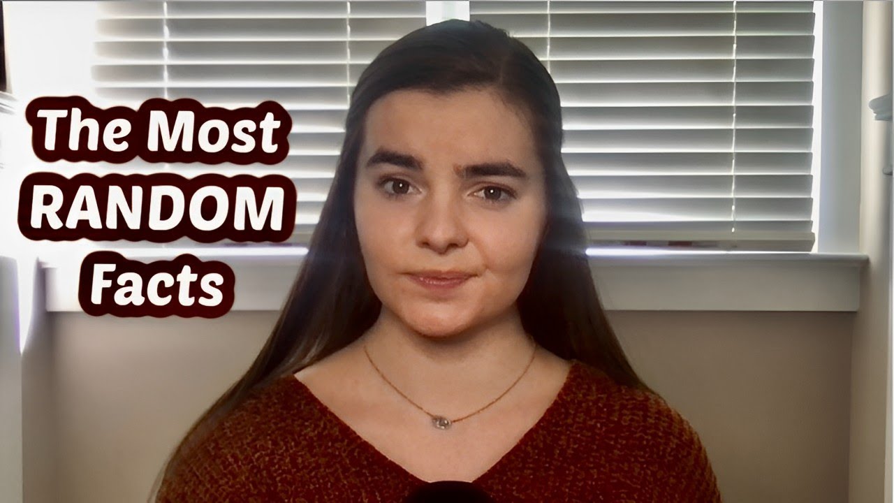 ASMR 1 Hour of Whispering Random and Useless Facts