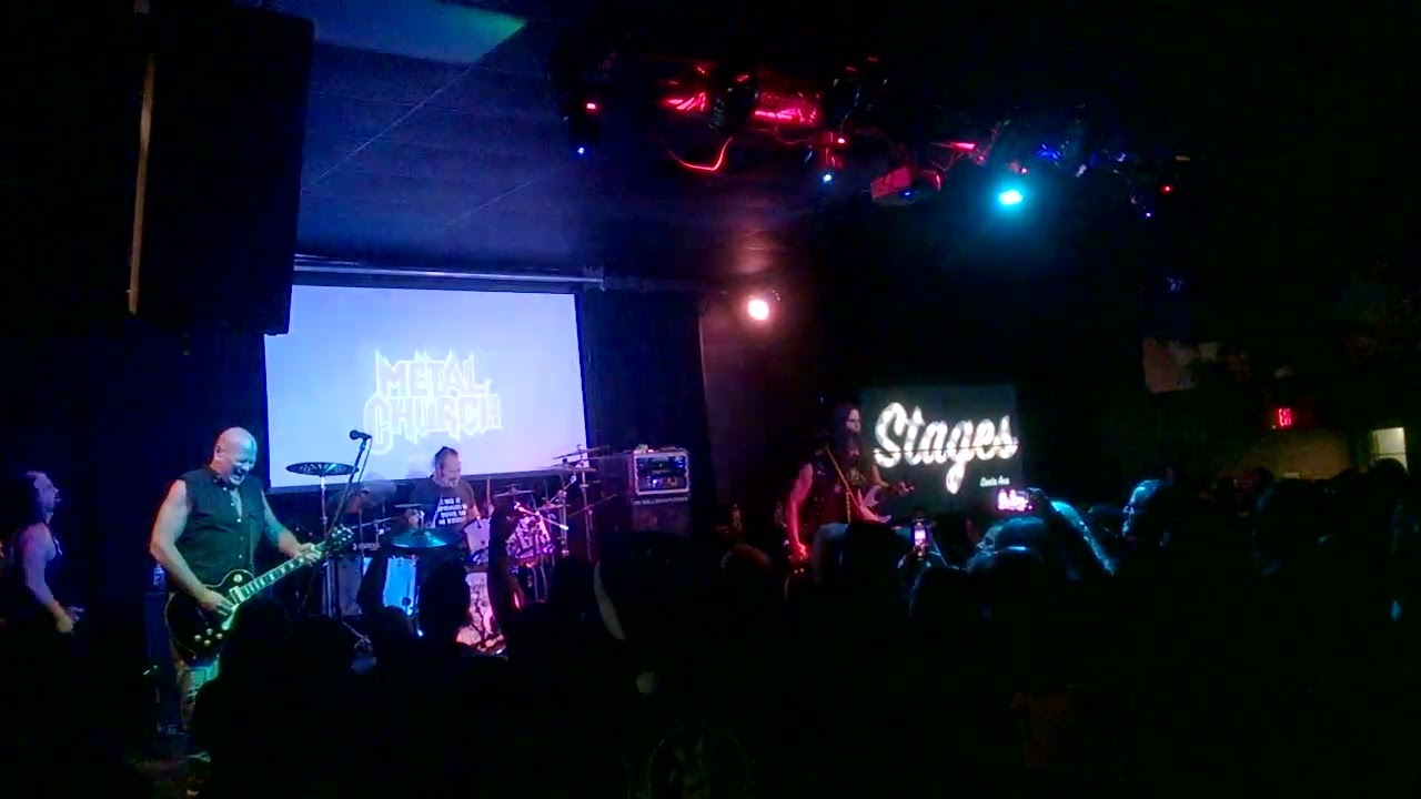 Metal Church performing Battalions at Stages in Santa Ana, Ca on 12/8/23
