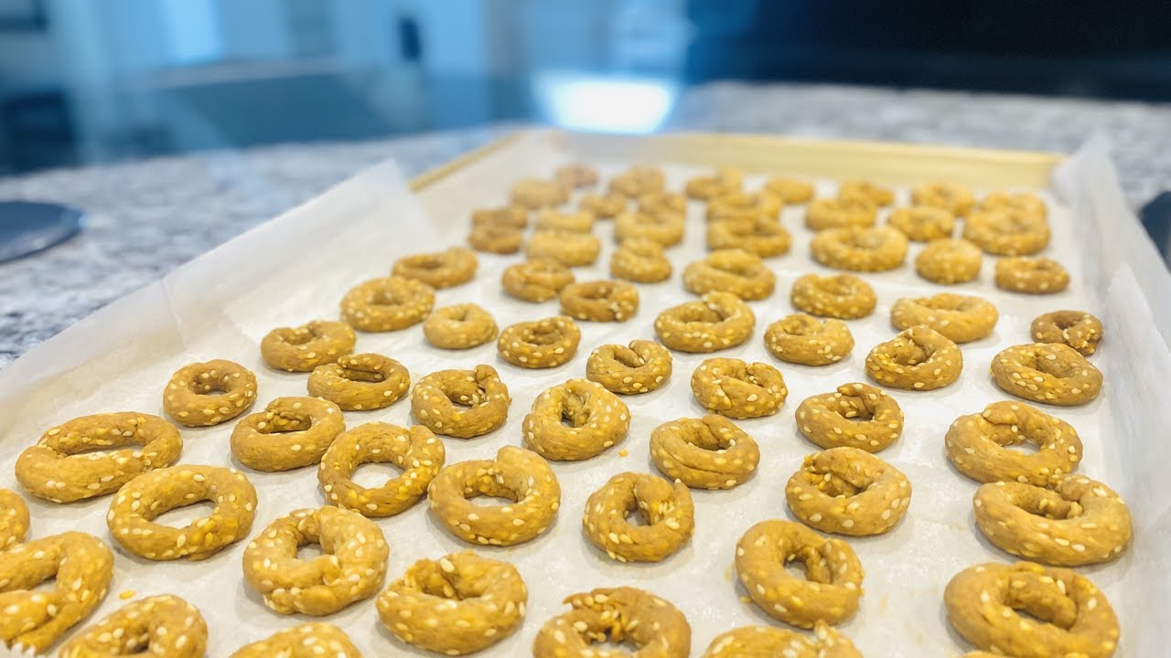 Kaak - Middle Eastern Salty Cookie w/ Secret Ingredient | כעכ מלוח על בסיס שמן הכי טעים שטעמתם