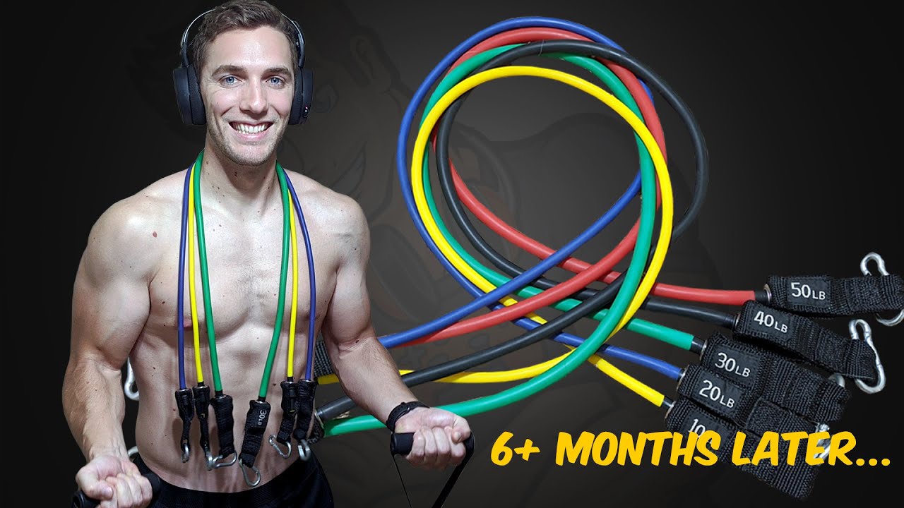 U-Powex Resistance Bands Review - 6 Months Later | Build Muscle at Home