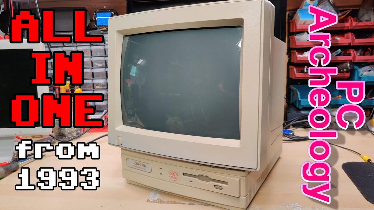 PC archeology: Compaq Presario 425 All-In-One (Part 1)