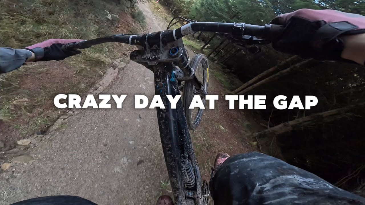 CRAZY WET DAY AT THE GAP BIKEPARK