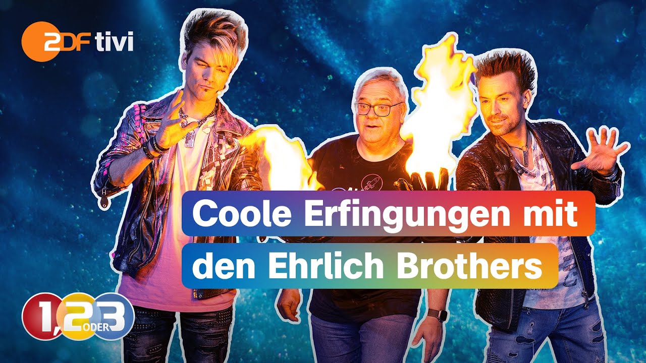 1, 2 oder 3 - Coole Erfindungen mit den Ehrlich Brothers (Ganze Folge) | ZDFtivi