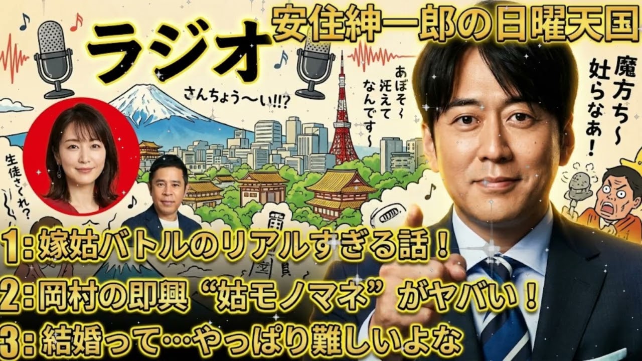 🧨 【閲覧注意】「姑のカレーを捨ててやった」岡村さんが語るリアル嫁姑戦争が怖すぎて笑える件