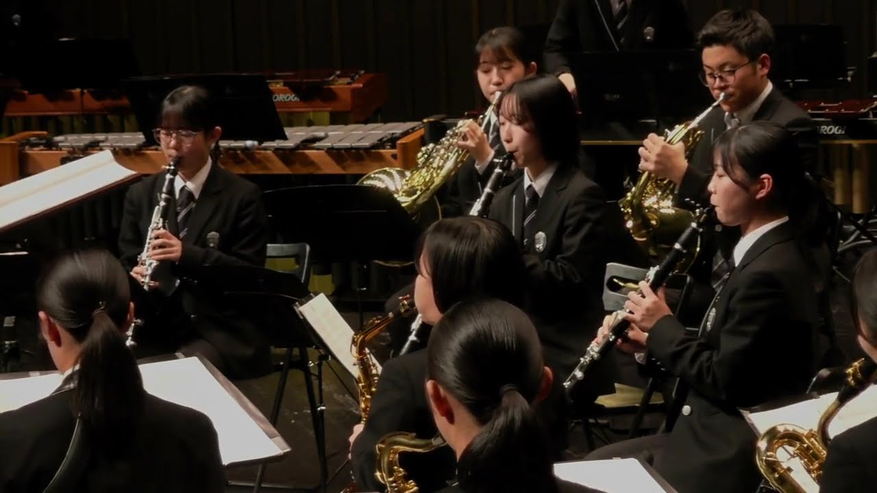 精華高校【大阪】吹奏楽部　『マ・メール・ロワより』