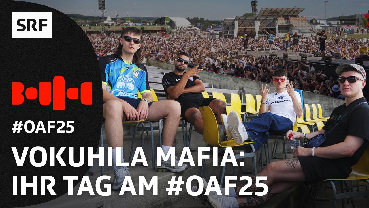 Jule X & Vokuhila Mafia: Mainstage-Premiere – wir sind dabei | Openair Frauenfeld 2025 | SRF Bounce