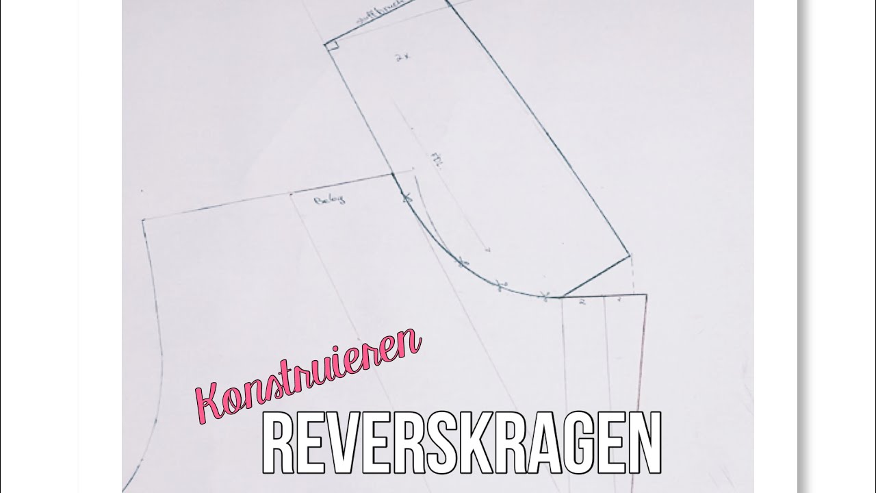 Reverskragen selber konstruieren|Anleitung|Schritt für Schritt|EINFACH