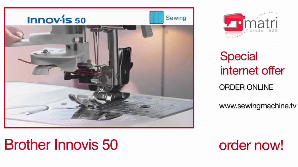 Brother Innovis 10, 30, 50 - Naaimachine Sewingmachine Machine a Coudre Nahmaschinen