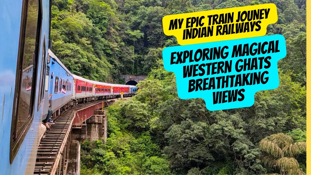 Mangalore to Sakleshwar Train Journey 🚂🌄l!! Western Ghats!!Nature at its Best🌳❤️!!