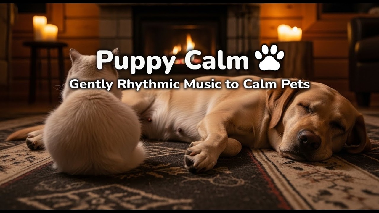 포근포근 귀여운 친구들 수면음악_Snuggly Little Friends – Sleep Music for Dogs & Cats  🐶🐱 | Puppy Calm