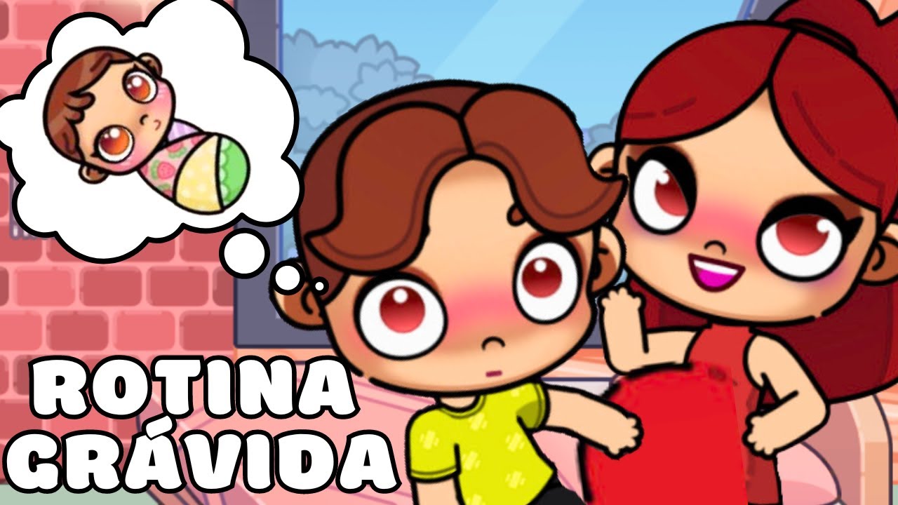 ROTINA DA NOSSA NOVA BEBÊ NO AVATAR WORLD (ROTINA DE GRÁVIDA) - HISTORINHA AVATAR WORLD - PARTE 1