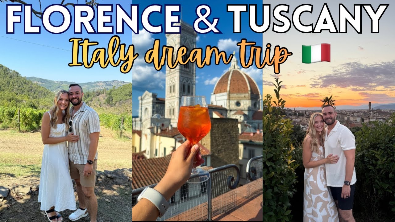 Florence & Tuscany in 48 Hours | Italian Summer Travel Vlog