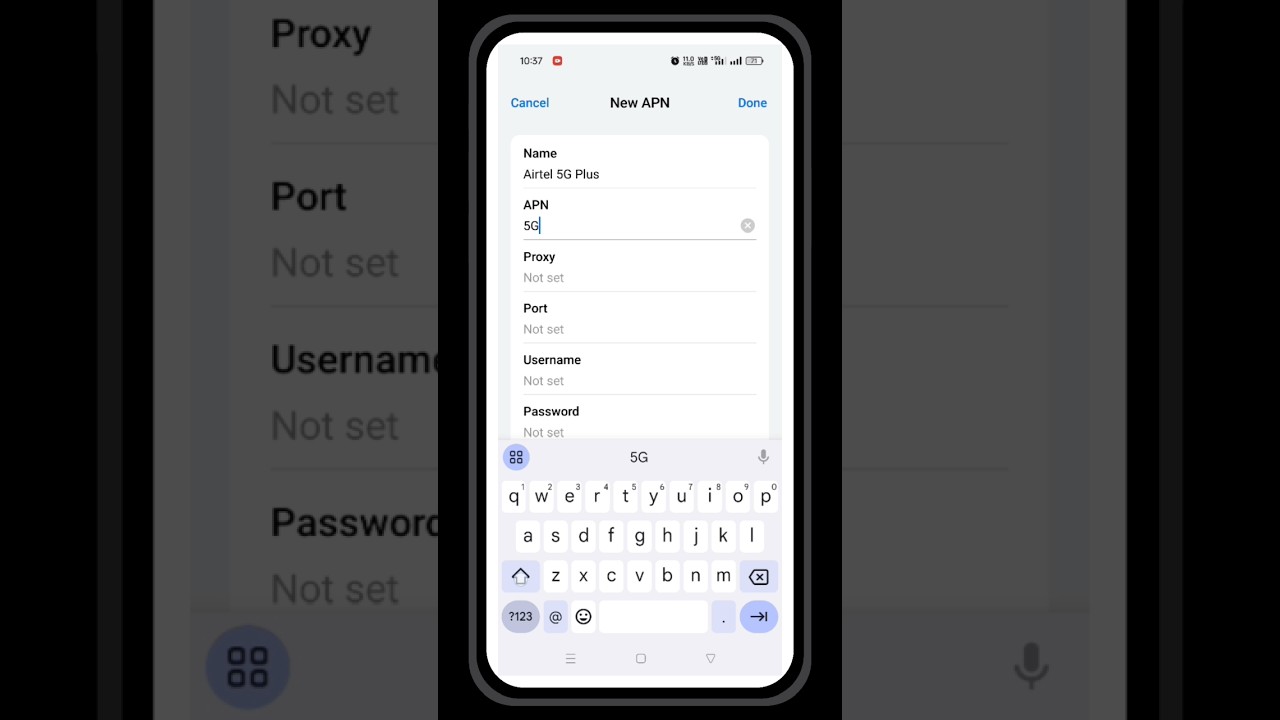 Airtel 4G&5G Apn Settings 100% Solution this Apn all mobile devices working