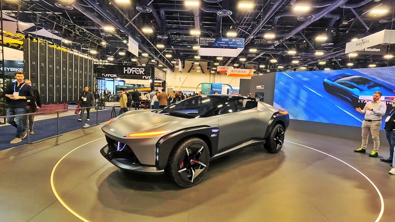 INTERVIEW: CES 2025 Quintessenza Concept Car & ELAPHE Sonic.1 Motored Wheels