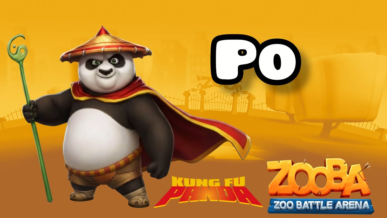 Kung Fu Panda + Zooba = awsome 🐼🦚