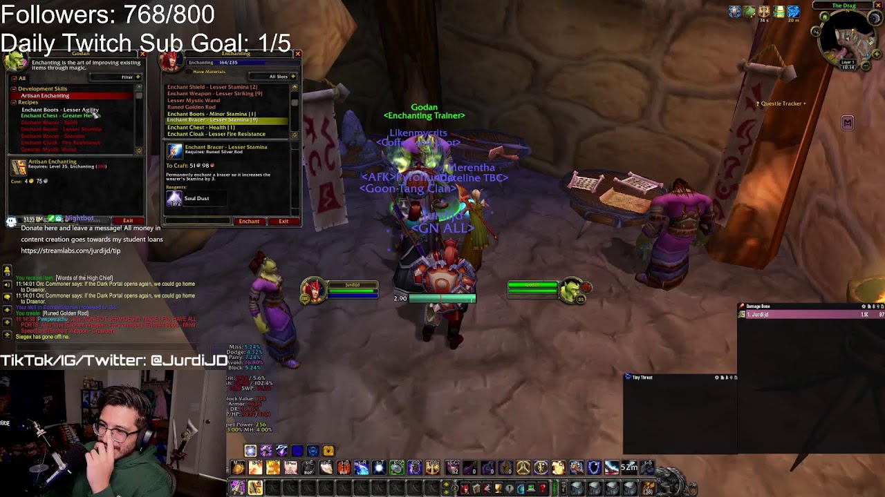 🚨TBC PREP🚨Boosting is NOT getting banned! Big yap sesh🚨LEVELING NEW TOON SOON🚨 WE ARE RECRUITING!