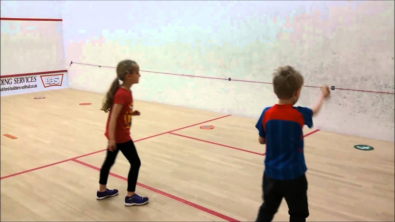 JUNIOR  SQUASH COACHING LESSON PART 1 APRIL 2016