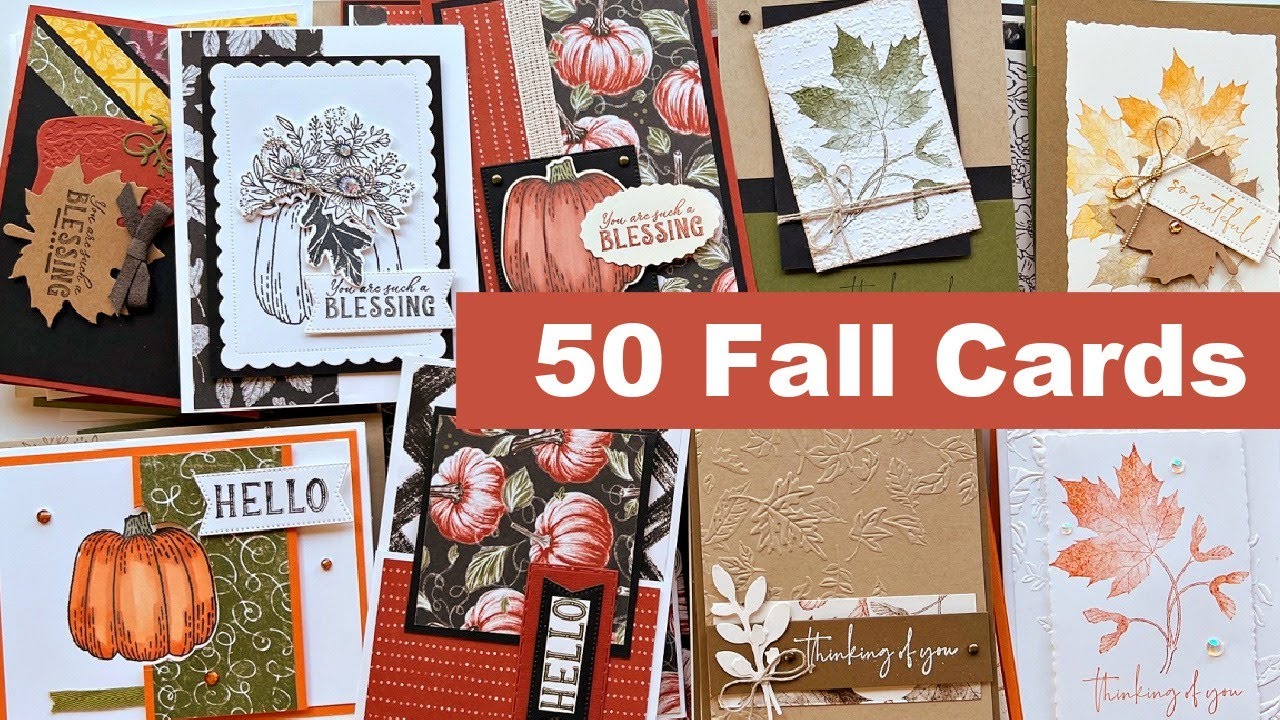 Autumn Card Ideas You Will Love!